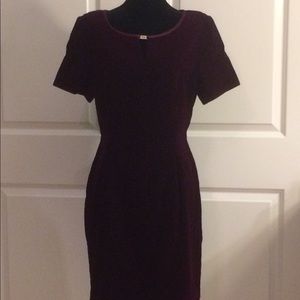 Maggie London velvet dress
